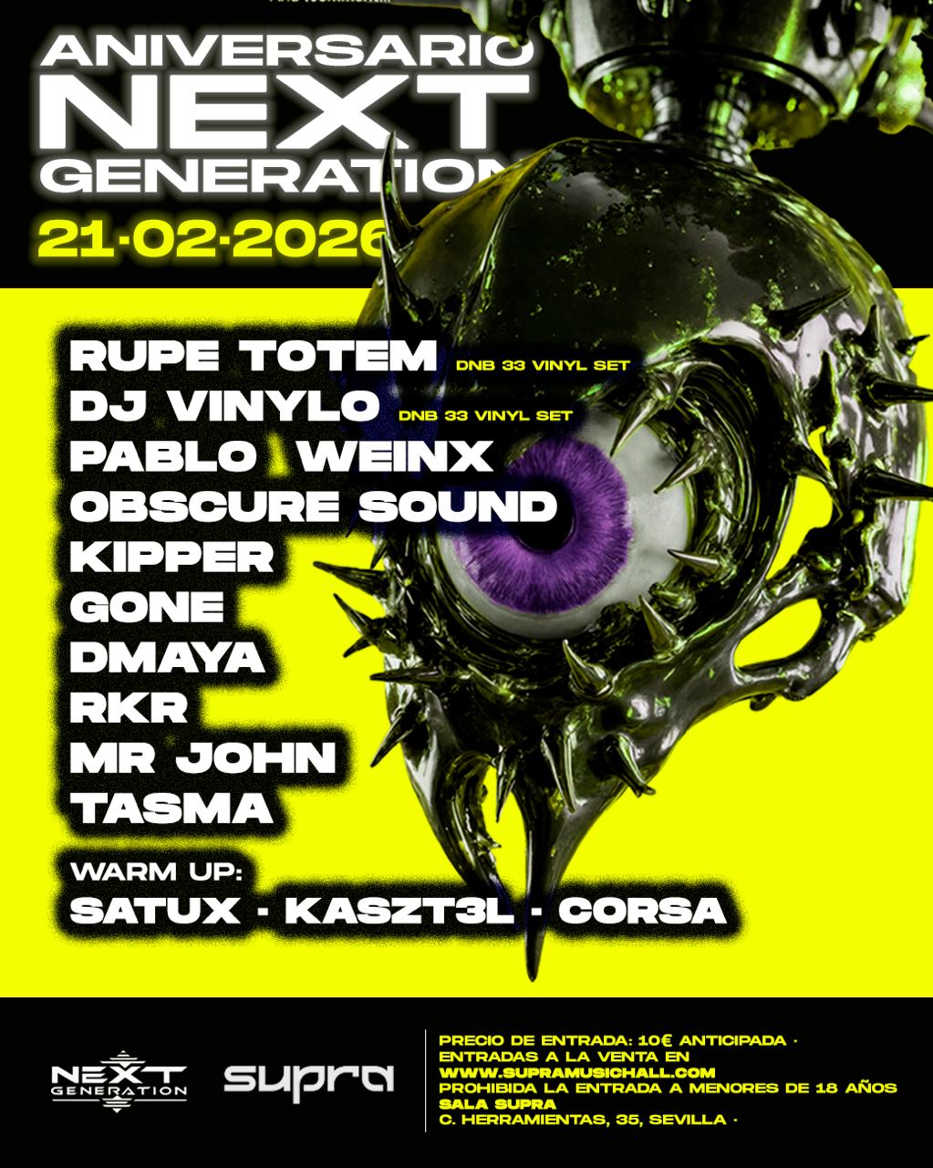   Aniversario Next Generation